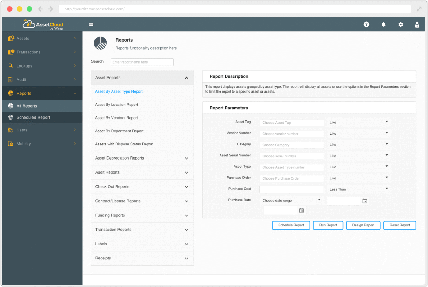 Cloud Asset Management Software - AssetCloud